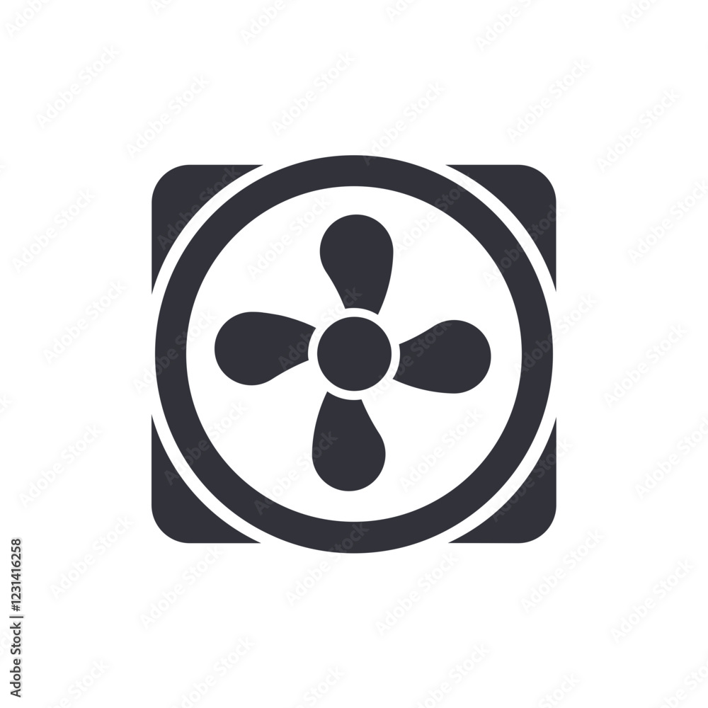 Ventilator solid icons, minimalist vector illustration ,simple transparent graphic element .Isolated on white background Ventilator solid icons, minimalist vector illustration ,simple transparent graphic element .Isolated on white background