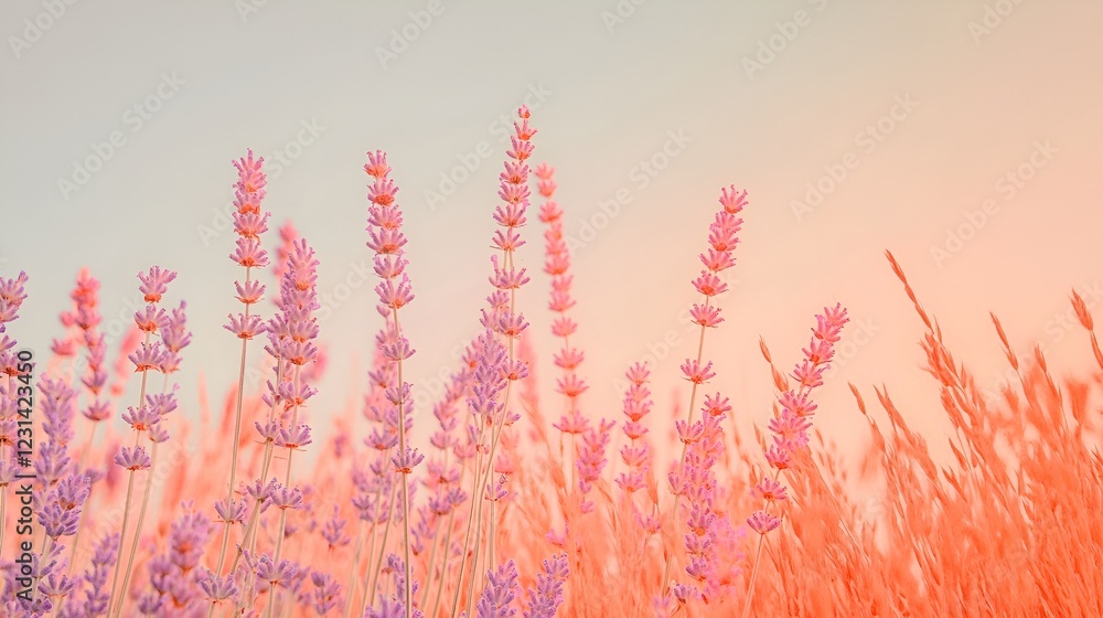 Fototapeta premium Soft Pastel Abstract Background Texture