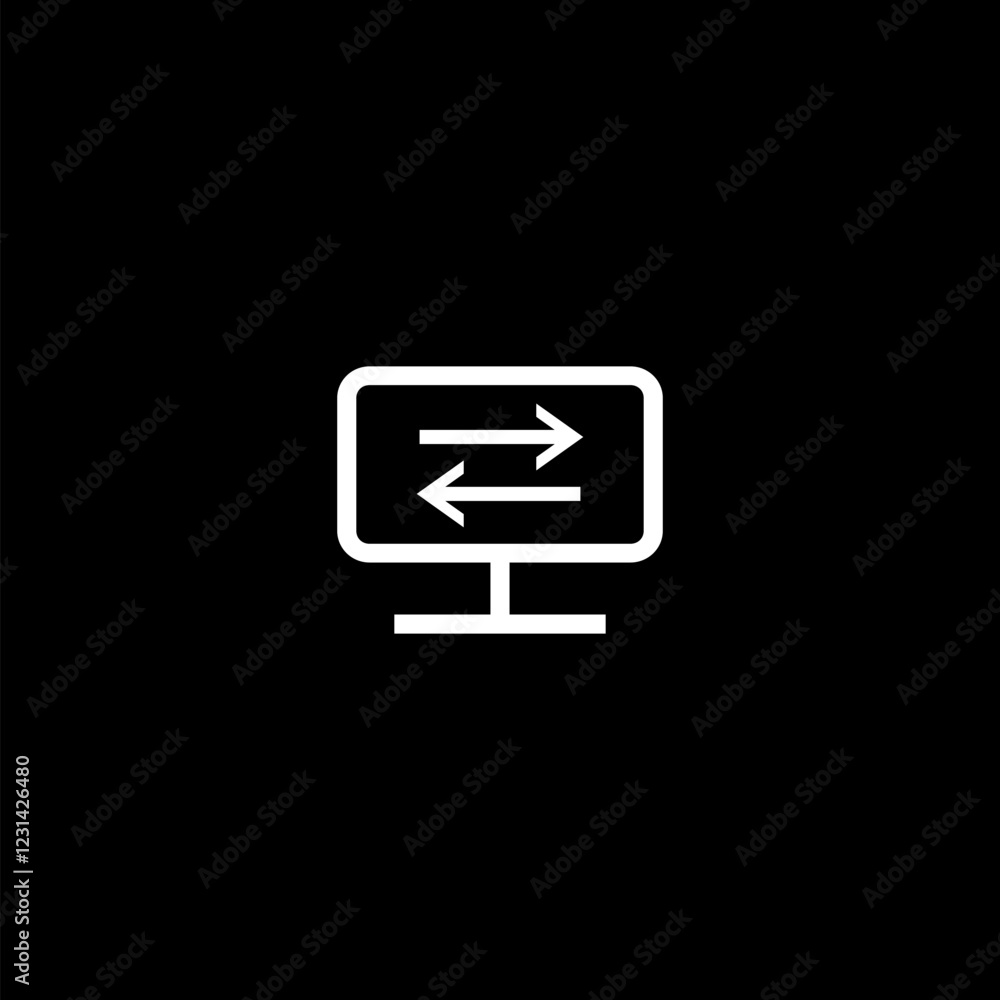 Expand to full screen icon isolated on black background. Expand to full screen icon isolated on black background.