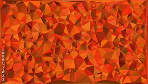 Abstract Polygonal Background with Geometric Shapes in Vibrant Colorful Design, Modern Digital Artwork for Websites, Technology, and Creative Projects