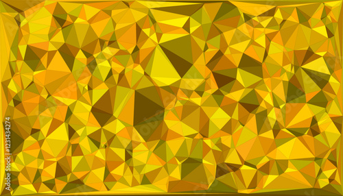 Abstract Polygonal Background with Geometric Shapes in Vibrant Colorful Design, Modern Digital Artwork for Websites, Technology, and Creative Projects
