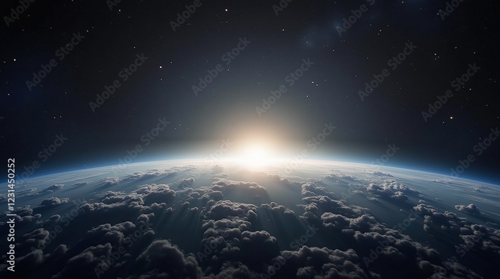 Obraz premium focus on the Earth's electromagnetic heartbeat