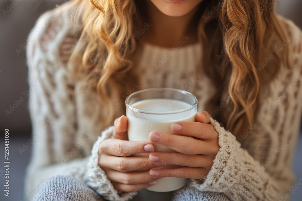 lactose intolerance concept. Woman having a stomach ache from lactose intolerance lactose intolerance concept. Woman having a stomach ache from lactose intolerance