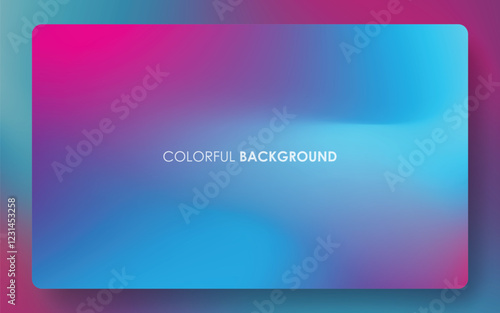 gradients mesh blue, pink and purple colorful background