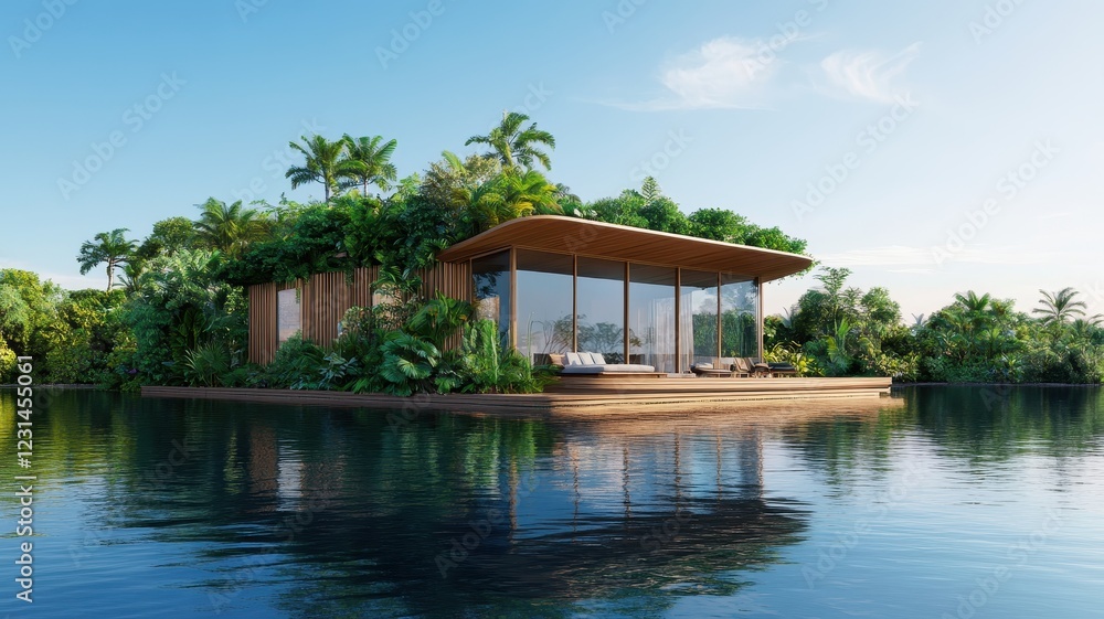 Eco-friendly floating homes featuring innovative passive cooling systems for sustainable living on water. Eco-friendly floating homes featuring innovative passive cooling systems for sustainable living on water.