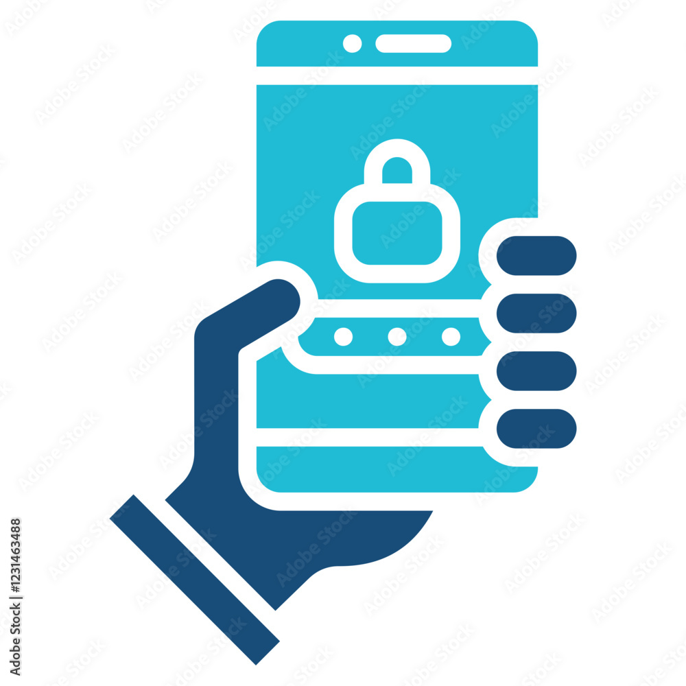 Fototapeta premium Password Icon 