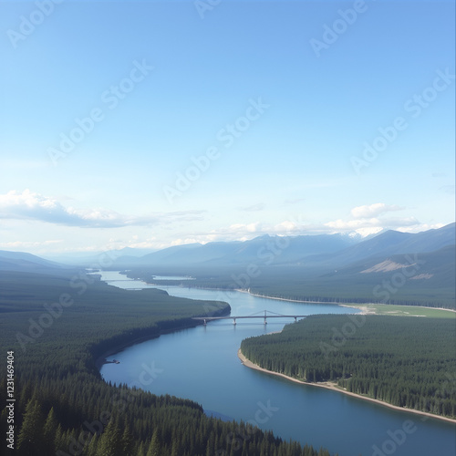 LIARD RIVER, MUNCHO LAKE, TOAD RIVER photo