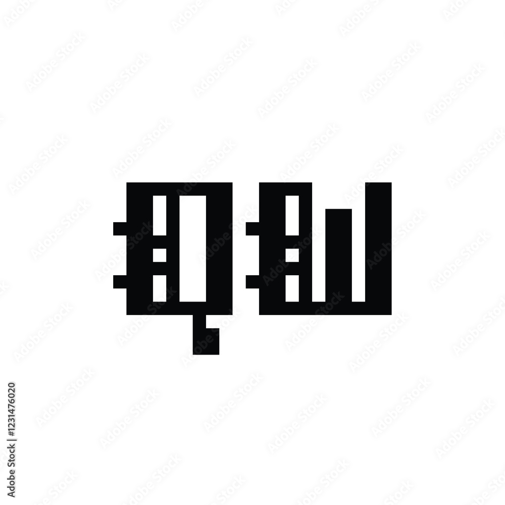 QW monogram logo design letter text name symbol monochrome logotype alphabet character simple logo QW monogram logo design letter text name symbol monochrome logotype alphabet character simple logo
