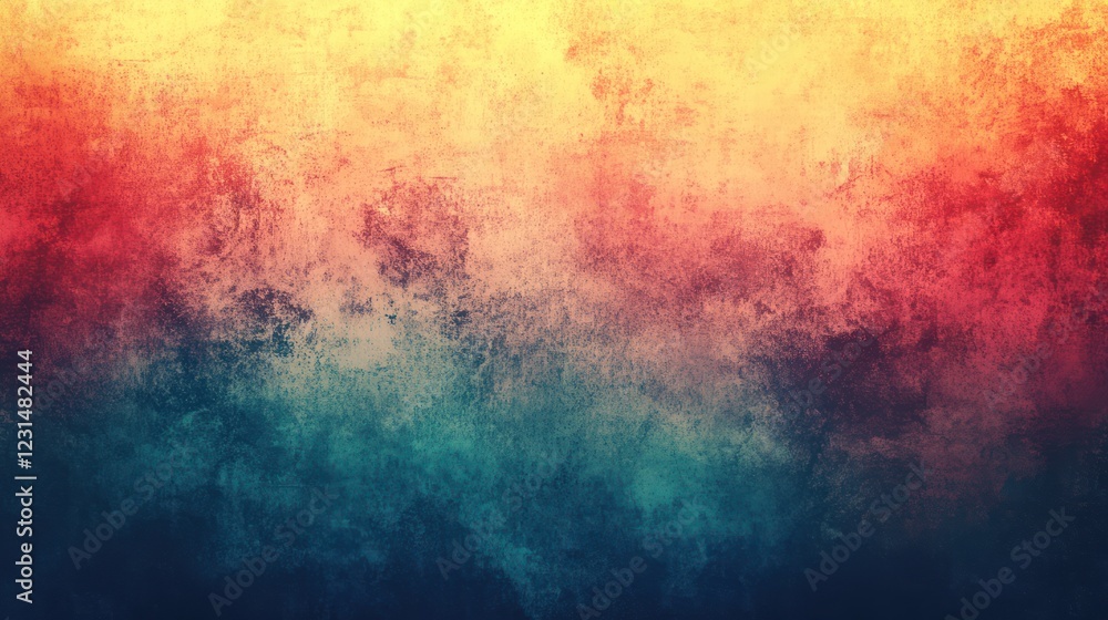 Obraz premium Abstract fiery sunset sky texture background