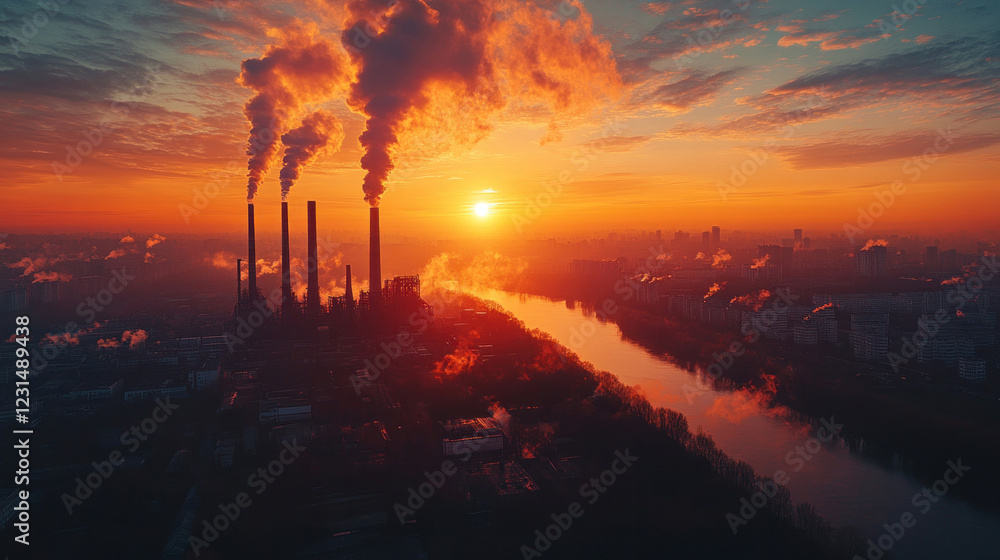 Lawyers consulting with environmental scientists on policies to regulate industrial emissions Lawyers consulting with environmental scientists on policies to regulate industrial emissions
