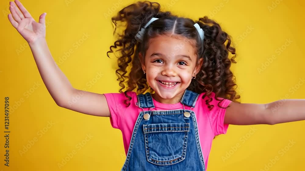 The Cheerful Little Girl The Cheerful Little Girl