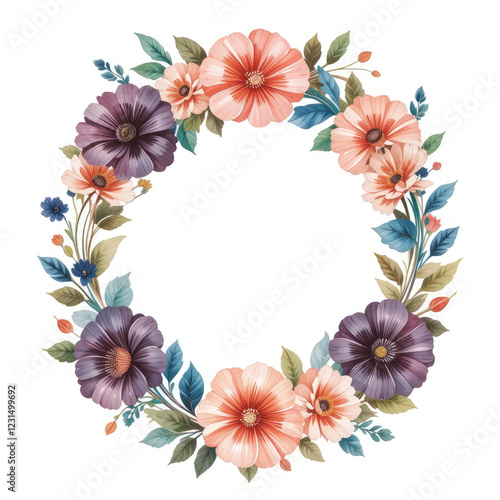 wreath of flowers