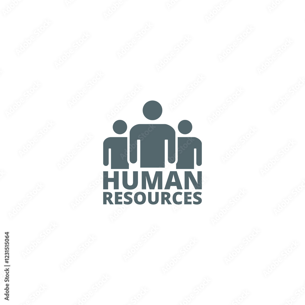 Human resources icon isolated on transparent background Human resources icon isolated on transparent background