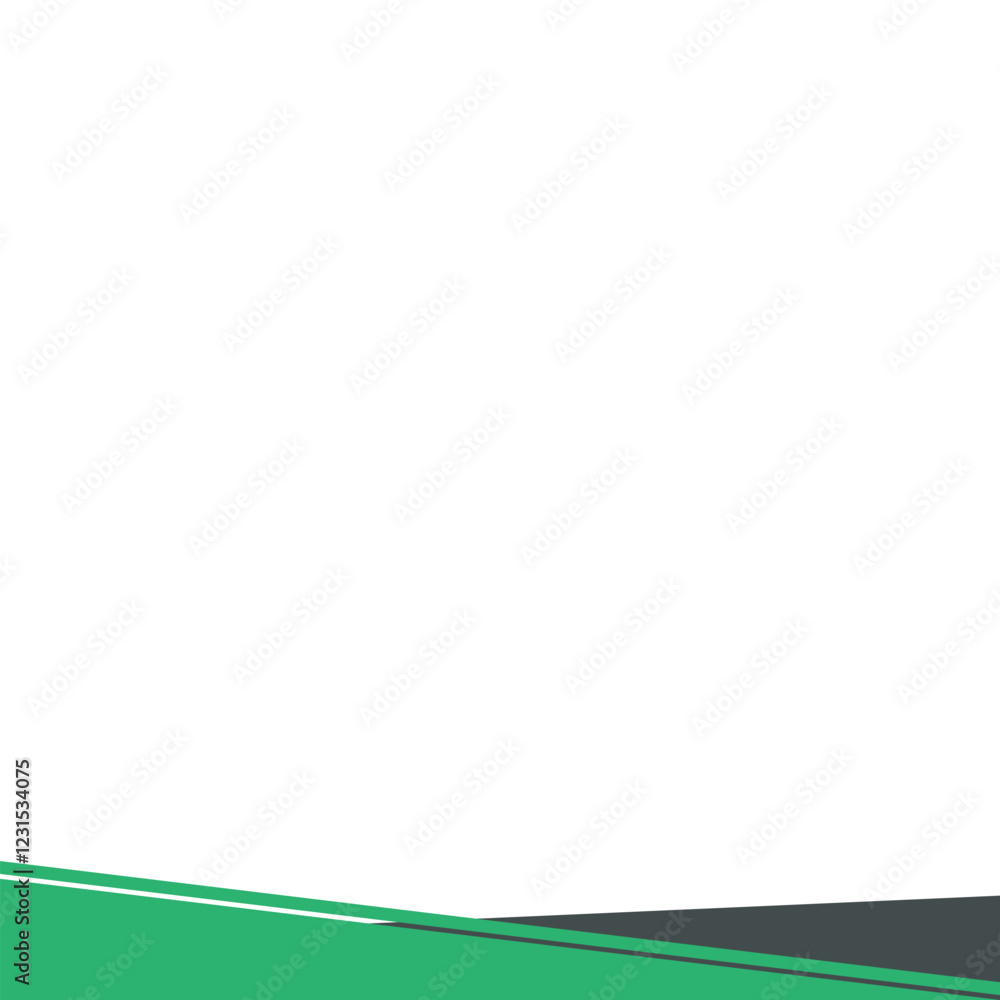 Geometric Business Footer