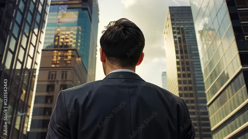 The Man in Business Suit The Man in Business Suit