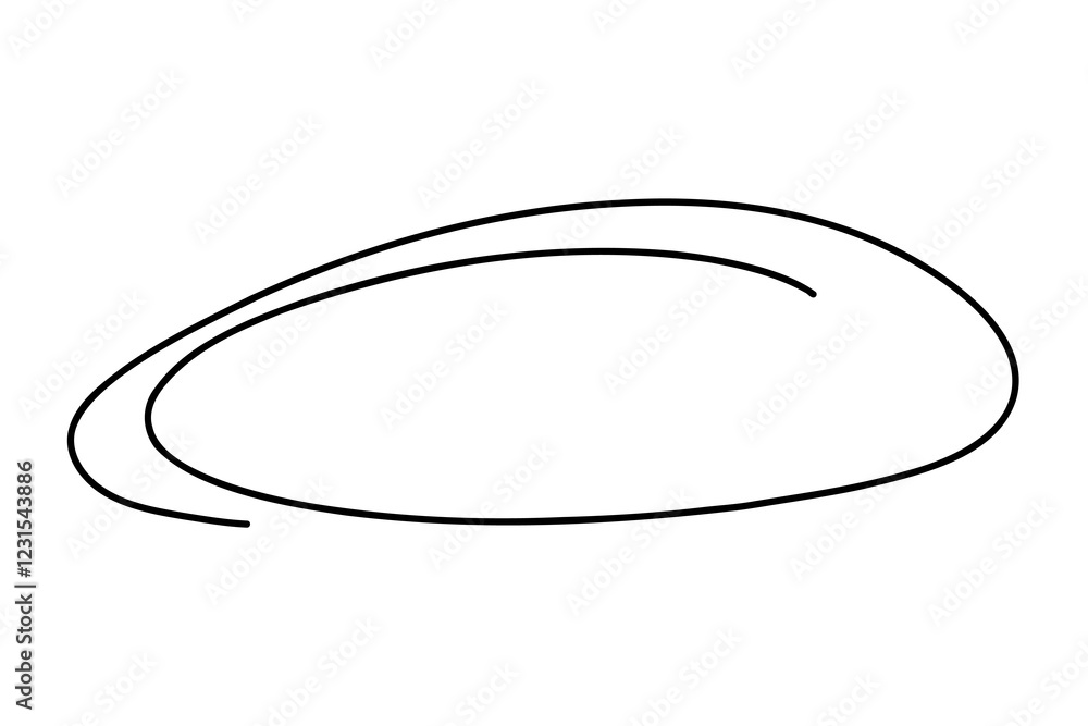 Highlight oval marker frames line set. Hand drawn scribble circle sketch. Doodle ovals and ellipses line template. Vector illustration oval isolated on white background. Highlight oval marker frames line set. Hand drawn scribble circle sketch. Doodle ovals and ellipses line template. Vector illustration oval isolated on white background.