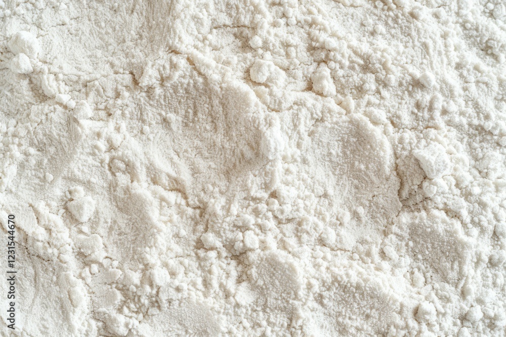Image of White fine flour powder macro texture. Professional photo for food blog Image of White fine flour powder macro texture. Professional photo for food blog
