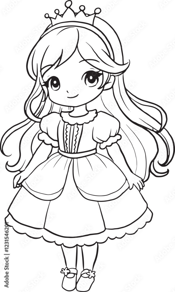 Fototapeta premium little princess