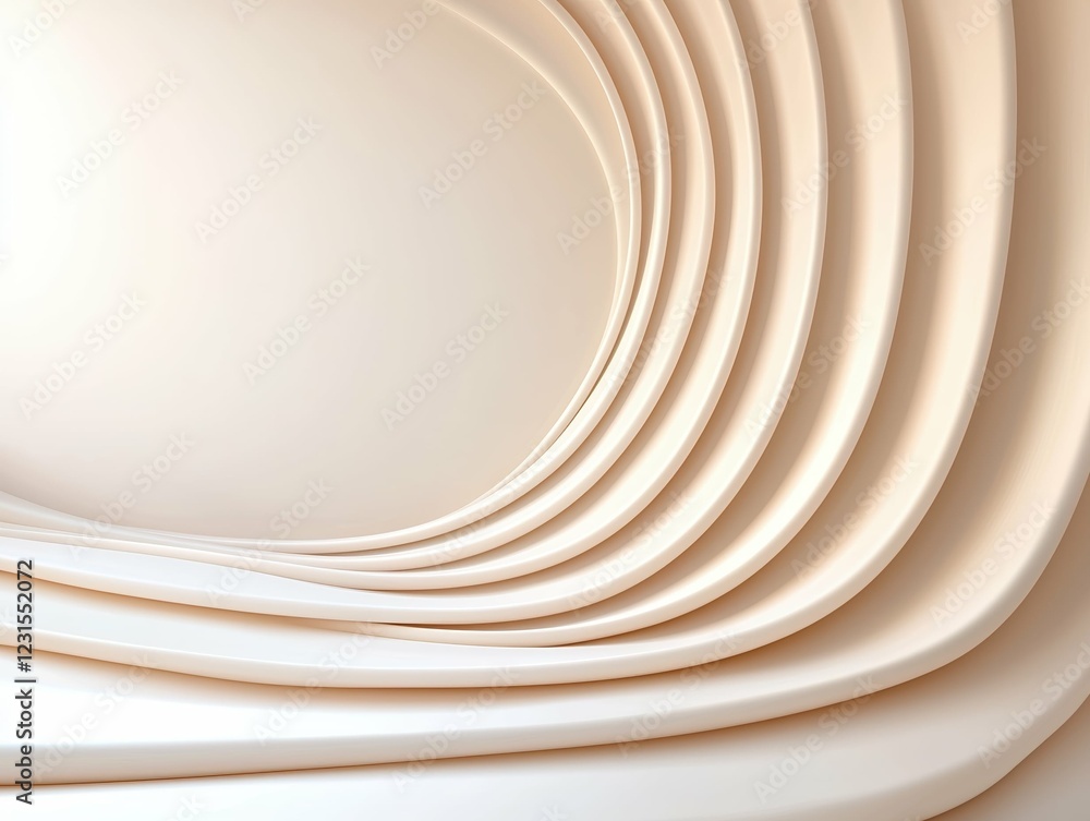 Obraz premium Abstract minimalistic layered background design.