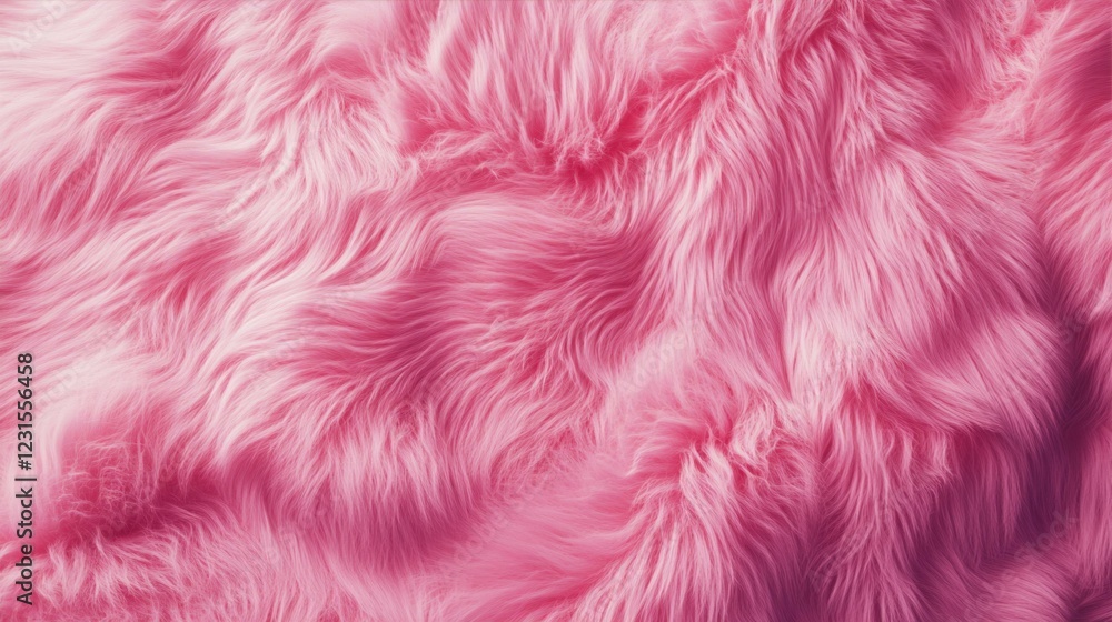 Textured Pink Fur Fabric Close up Material Surface Fluffy Abstract Detail Soft Pattern Textured Pink Fur Fabric Close up Material Surface Fluffy Abstract Detail Soft Pattern