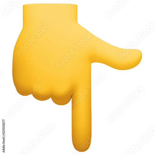 Pointing Down
