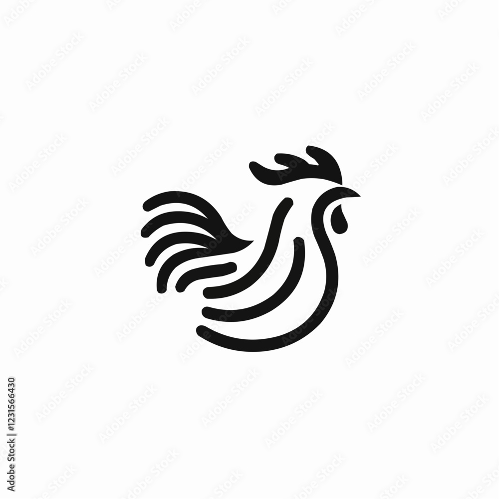 Obraz premium illustration of a bird