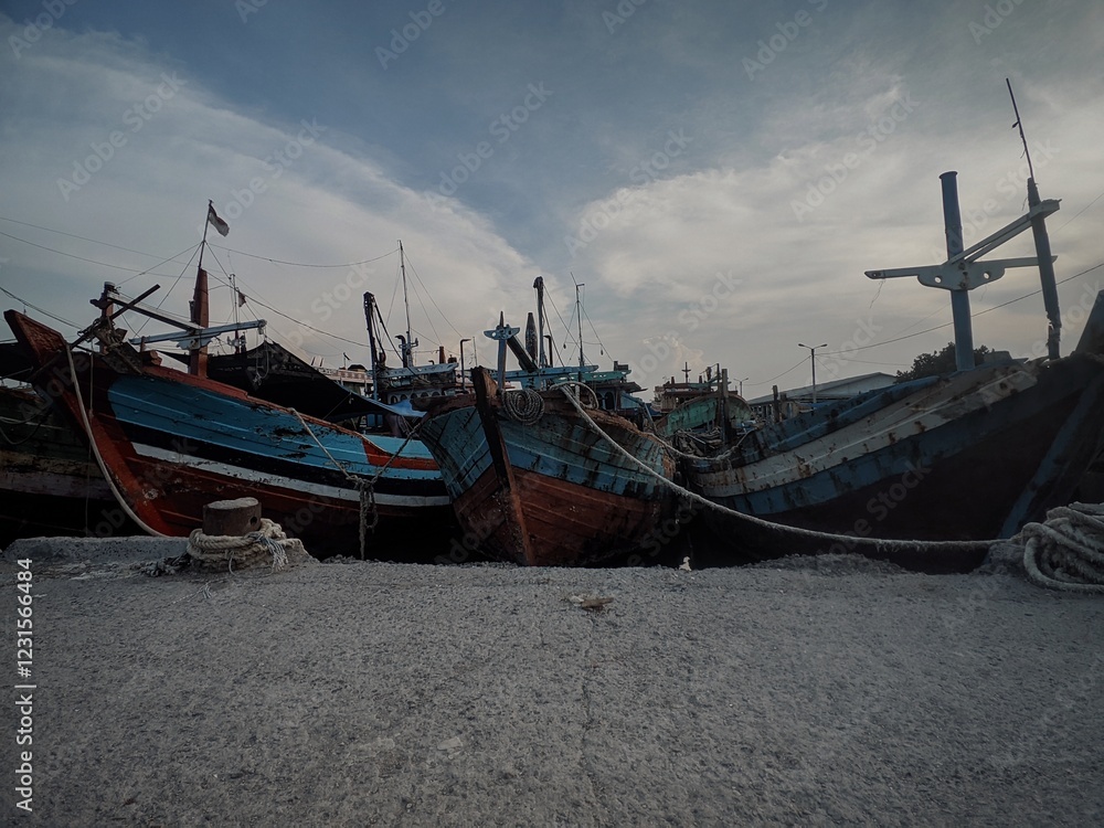 Obraz premium boat harbour
