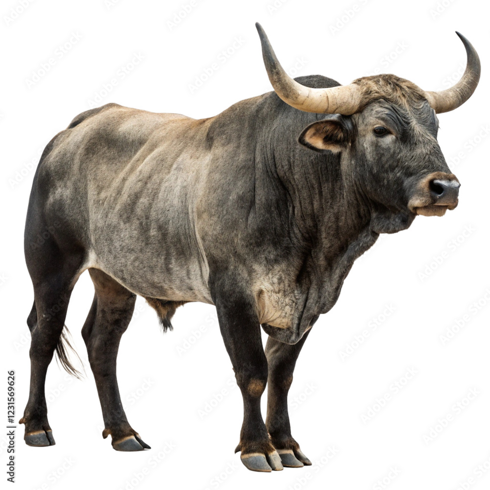 buffalo isolated on transparent background buffalo isolated on transparent background