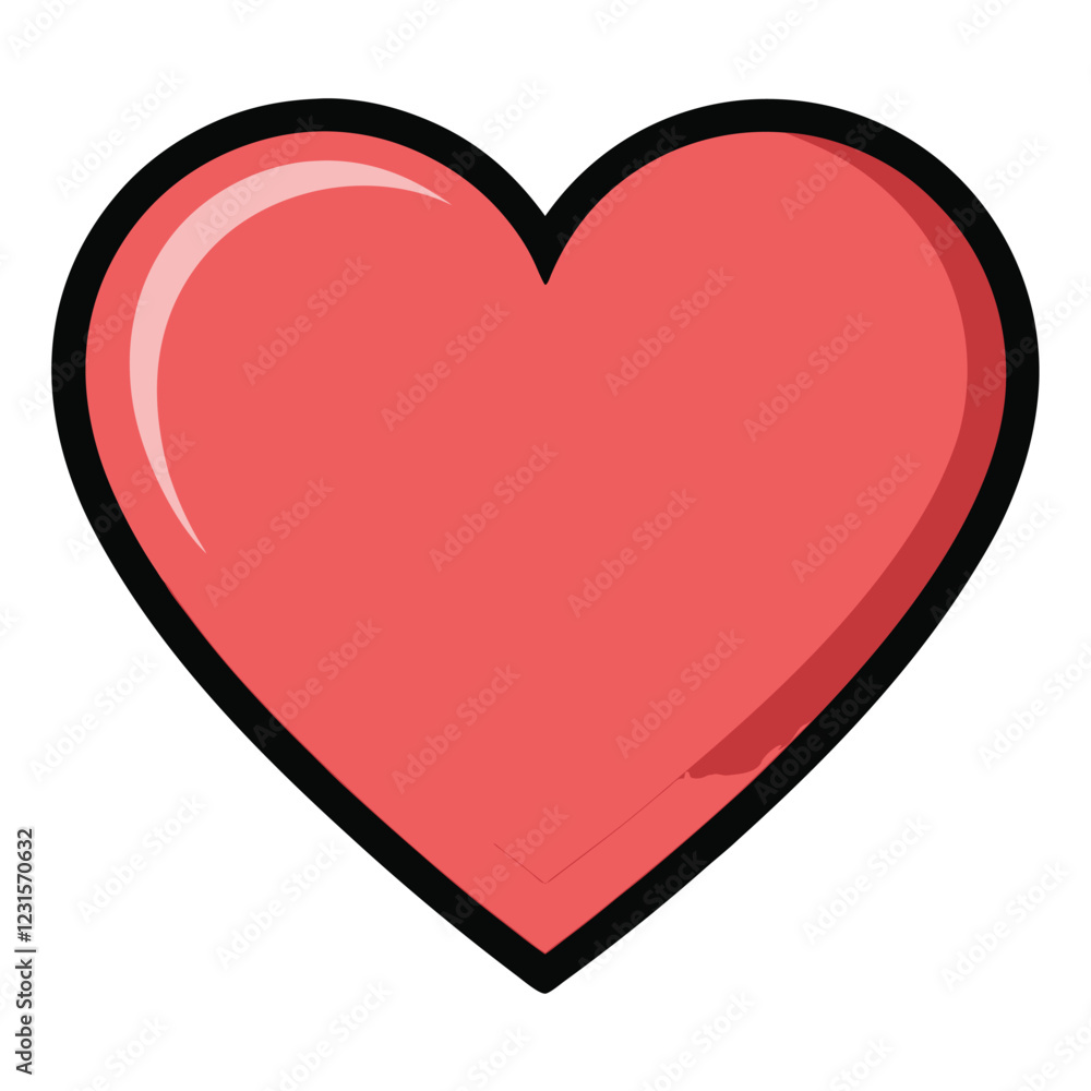 heart-love-vector icon silhouette heart-love-vector icon silhouette
