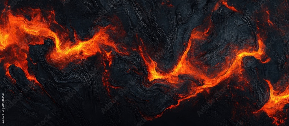 Dynamic fiery flame texture in black with vibrant red and orange hues creating a captivating abstract background perfect for a variety of concepts. Dynamic fiery flame texture in black with vibrant red and orange hues creating a captivating abstract background perfect for a variety of concepts.