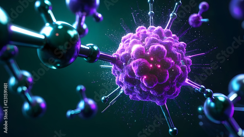 3d rendered illustration of a dna
