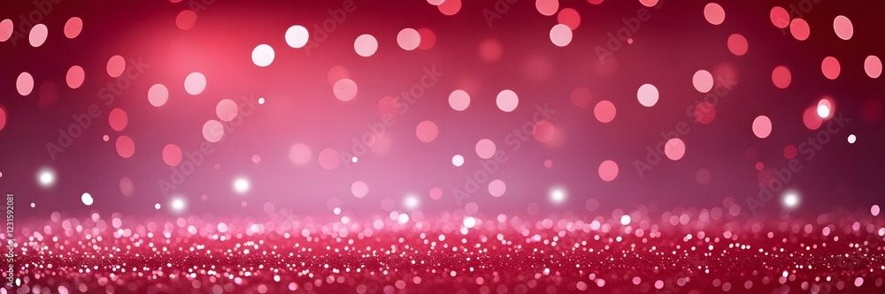 Vibrant and Glimmering Pink Bokeh Background with Soft Heart Shapes and Shimmering Sparkles, Creating a Dreamy and Romantic Atmosphere. Vibrant and Glimmering Pink Bokeh Background with Soft Heart Shapes and Shimmering Sparkles, Creating a Dreamy and Romantic Atmosphere.
