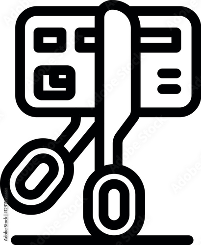 Scissors cutting a credit card representing financial risk, debt, and cutting expenses