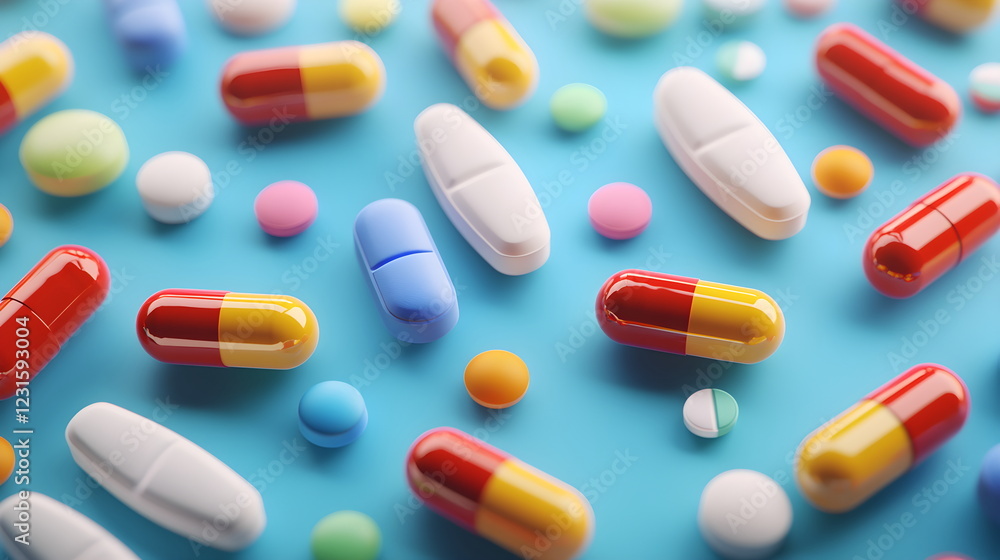 Medicine pharmacy background, high quality, featuring modern healthcare elements, medical supplies, prescription drugs, professional pharmaceutical equipment, and a clean, bright, and sterile environm Medicine pharmacy background, high quality, featuring modern healthcare elements, medical supplies, prescription drugs, professional pharmaceutical equipment, and a clean, bright, and sterile environm