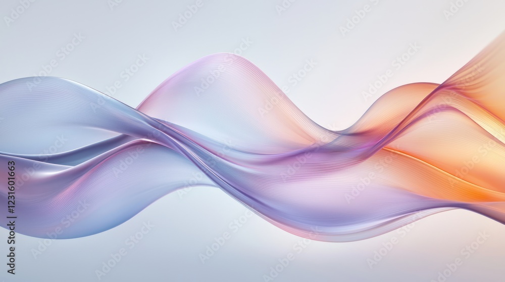 Abstract Flowing Pastel Hues: A Serene Digital Artwork Abstract Flowing Pastel Hues: A Serene Digital Artwork