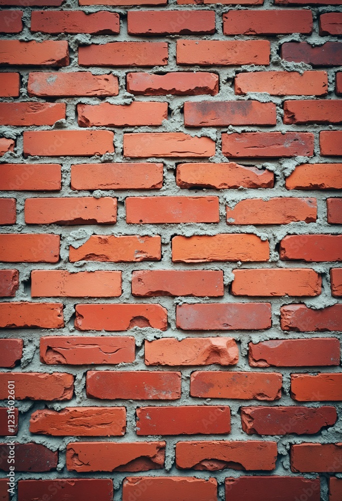 Old red brick wall damaged background Old red brick wall damaged background
