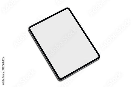 Ipad pro high quality transparent mockup