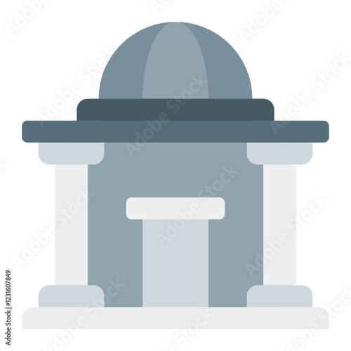 Ministry flat icon