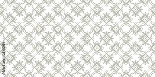 original pattern with lace decorative ornament. vector illustration. seamless
