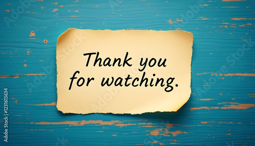 Minimalistic end screen design featuring a dark background with large white text reads 'THANK YOU' with a red bar containing the text 'FOR WATCHING' in white, creating a professional and engaging outr photo