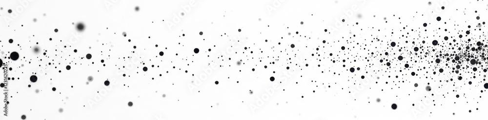 Scattered black dots on white, clean vector graphic , minimal, backdrop Scattered black dots on white, clean vector graphic , minimal, backdrop