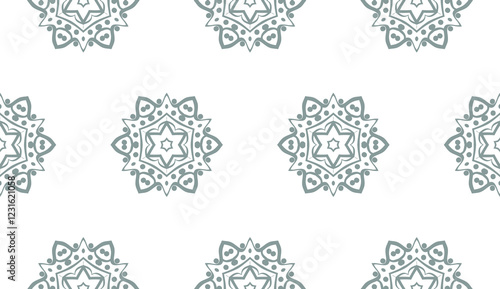 Creative Geometric Ornament. Seamless Vector Illustration. Design for Fashion, Interior, Textile