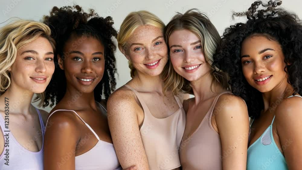 The Group of Beautiful Women The Group of Beautiful Women