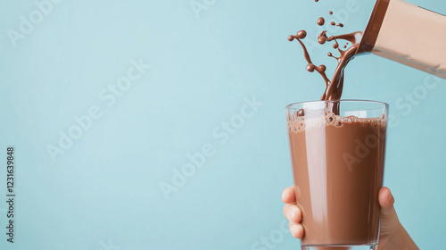 Chocolate Milk Splash: Rich...