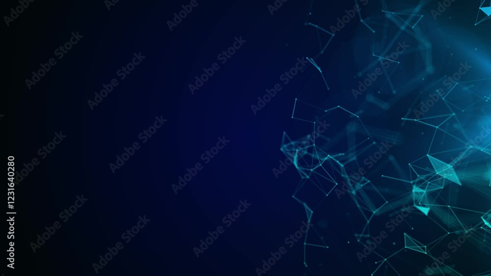 Abstract Plexus Digital Geometrical Background 4k animation of an abstract technology background with moving lines and dots for network digital data concept and communication seamless. Abstract Plexus Digital Geometrical Background 4k animation of an abstract technology background with moving lines and dots for network digital data concept and communication seamless.