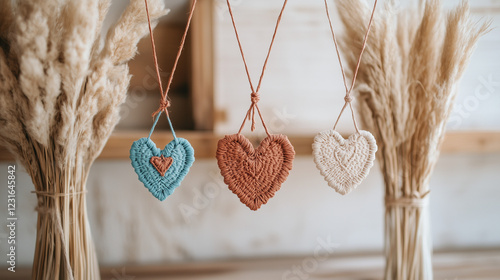 Woven Heart Wall Decor: Thr...
