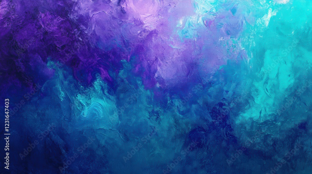 Obraz premium A Luminous Background with Neon Cyan and Electric Blue