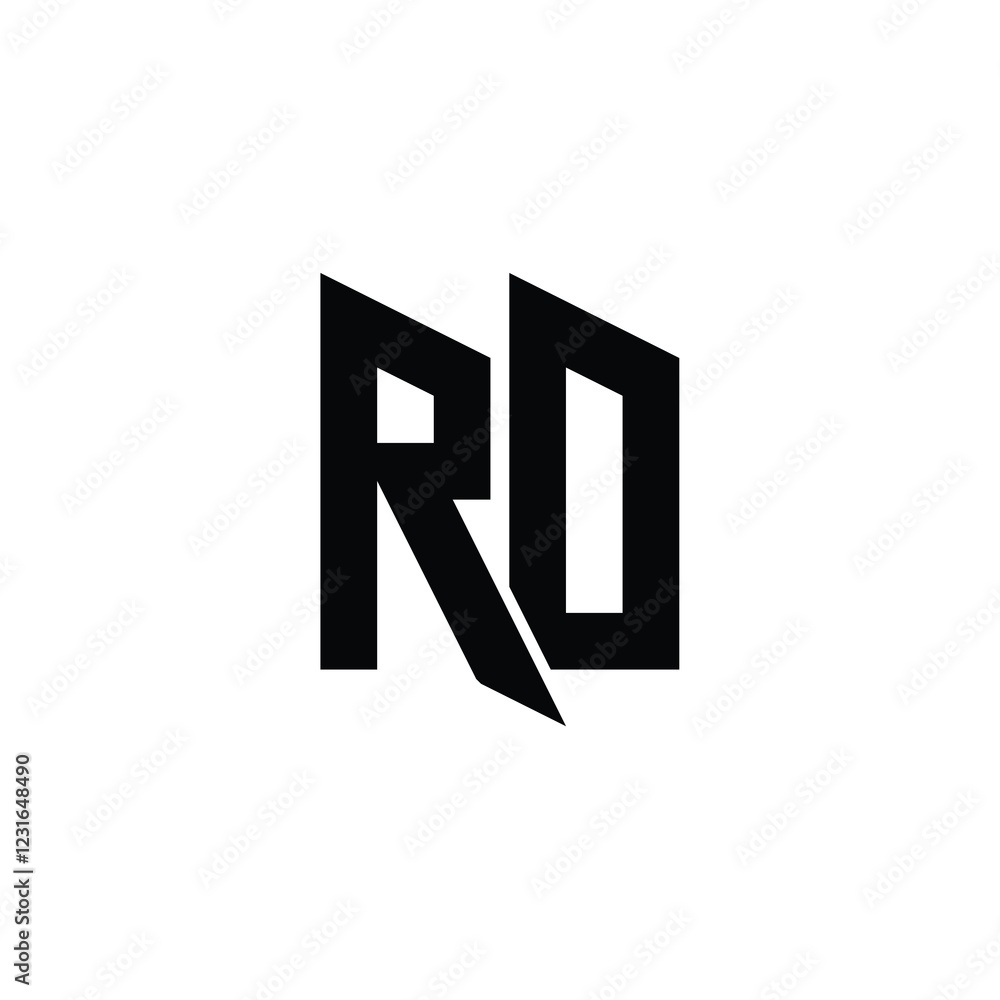 RD monogram logo design letter text name symbol monochrome logotype alphabet character simple logo RD monogram logo design letter text name symbol monochrome logotype alphabet character simple logo