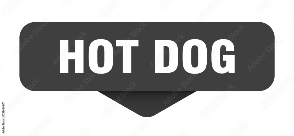 hot dog sticker. hot dog sign on transparent background hot dog sticker. hot dog sign on transparent background