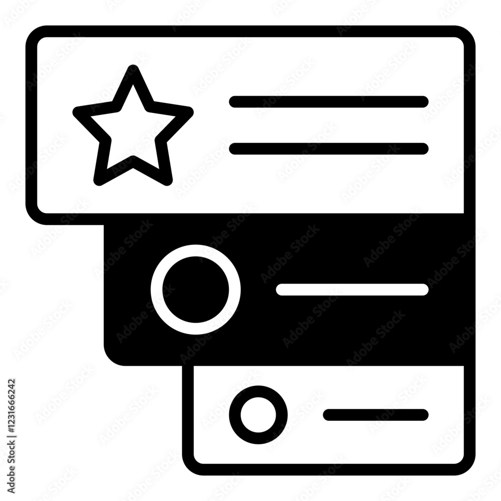 Task line glyph icon Task line glyph icon